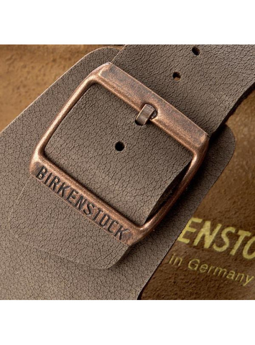 Birkenstock Męskie Klapki Arizona Birkibuc Regular 0151181 Brązowy | Sklep Monotox