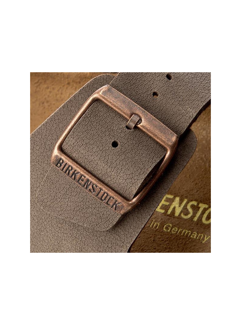 Birkenstock Męskie Klapki Arizona Birkibuc Regular 0151181 Brązowy | Sklep Monotox