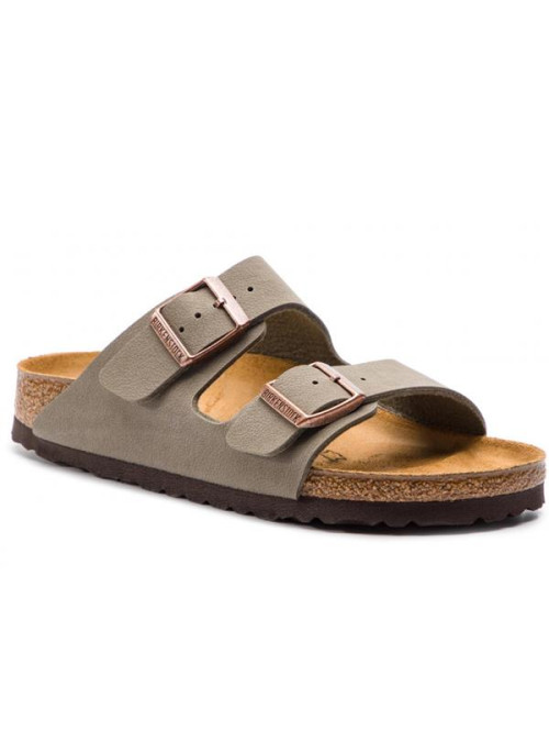Birkenstock Damskie Klapki Arizona Bfbc Narrow 0151213 Beżowy | Sklep Monotox
