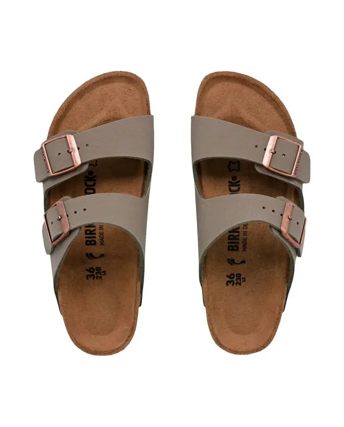 Birkenstock Damskie Klapki Arizona Bfbc Narrow 0151213 Beżowy | Sklep Monotox