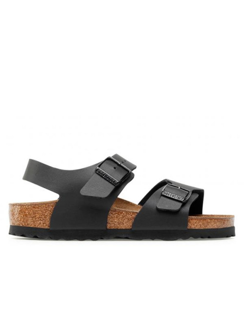 Birkenstock Dziecięce Klapki New York Kids Bf Narrow 0187603 Czarny | Sklep Monotox