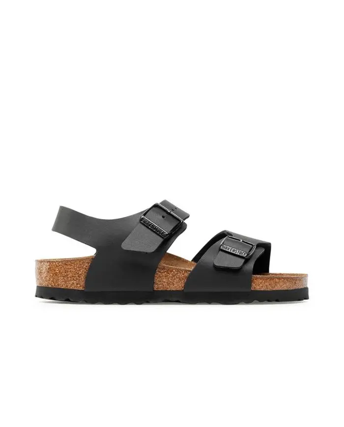 Birkenstock Dziecięce Klapki New York Kids Bf Narrow 0187603 Czarny | Sklep Monotox
