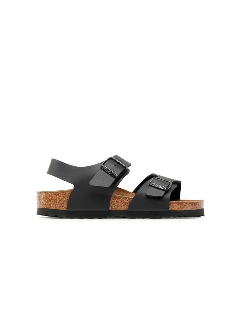 Birkenstock Dziecięce Klapki New York Kids Bf Narrow 0187603 Czarny | Sklep Monotox