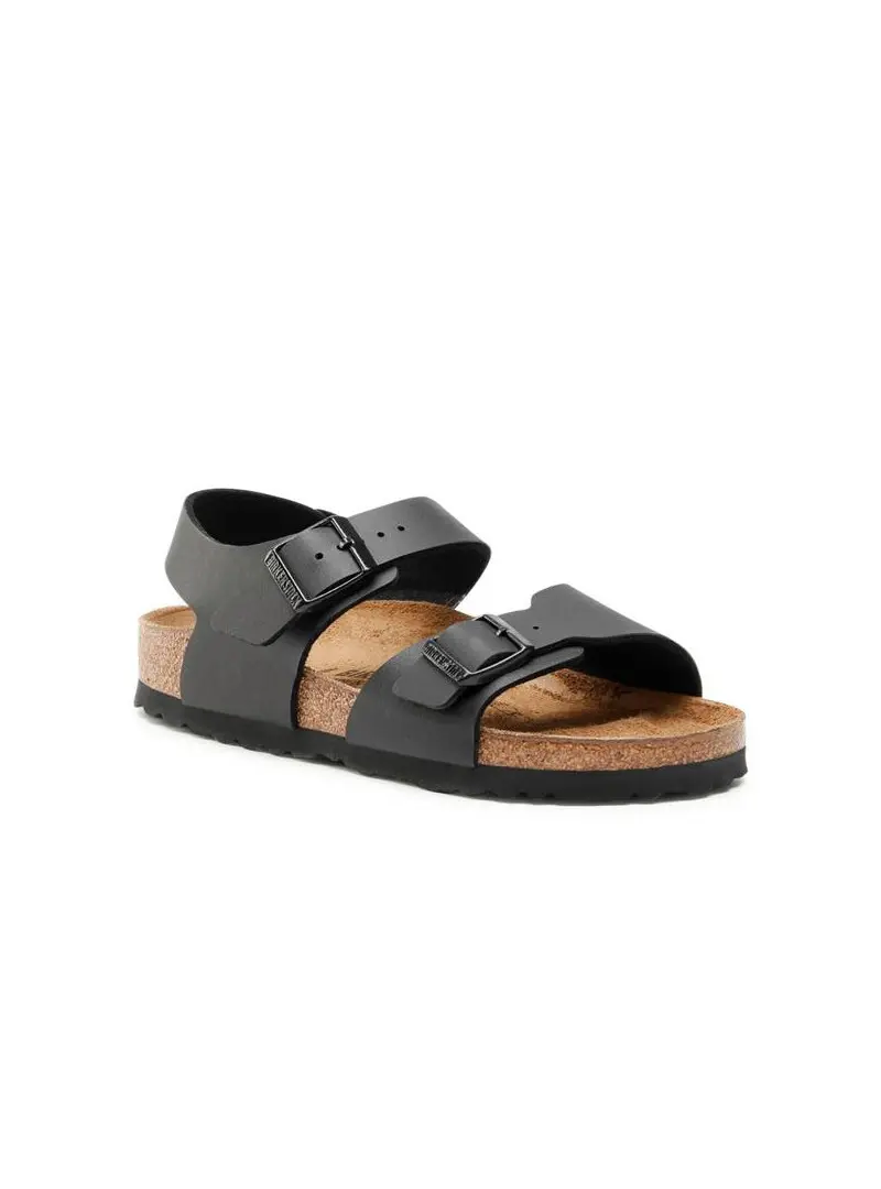 Birkenstock Dziecięce Klapki New York Kids Bf Narrow 0187603 Czarny | Sklep Monotox