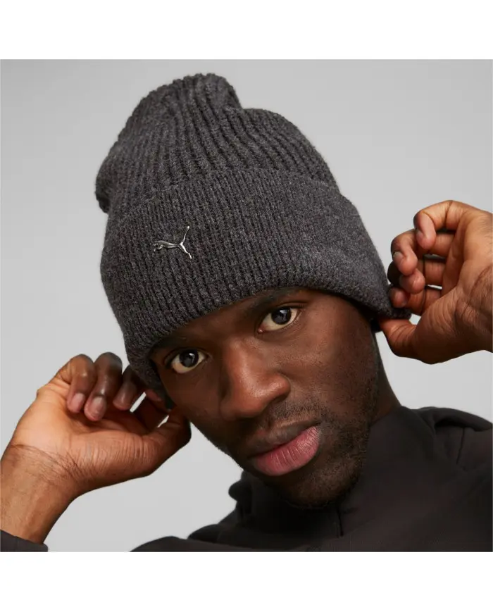Puma Czapka zimowa Metal Cat Beanie 02487401 Szary | Sklep Monotox