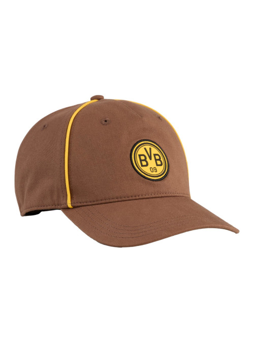 Puma Czapka z daszkiem Bvb King Cap 02646801 Brązowy | Sklep Monotox
