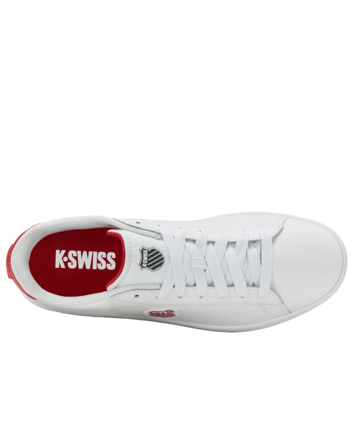 K-swiss Męskie Sneakersy Court Shield Ii 04412-128-M Biały | Sklep Monotox