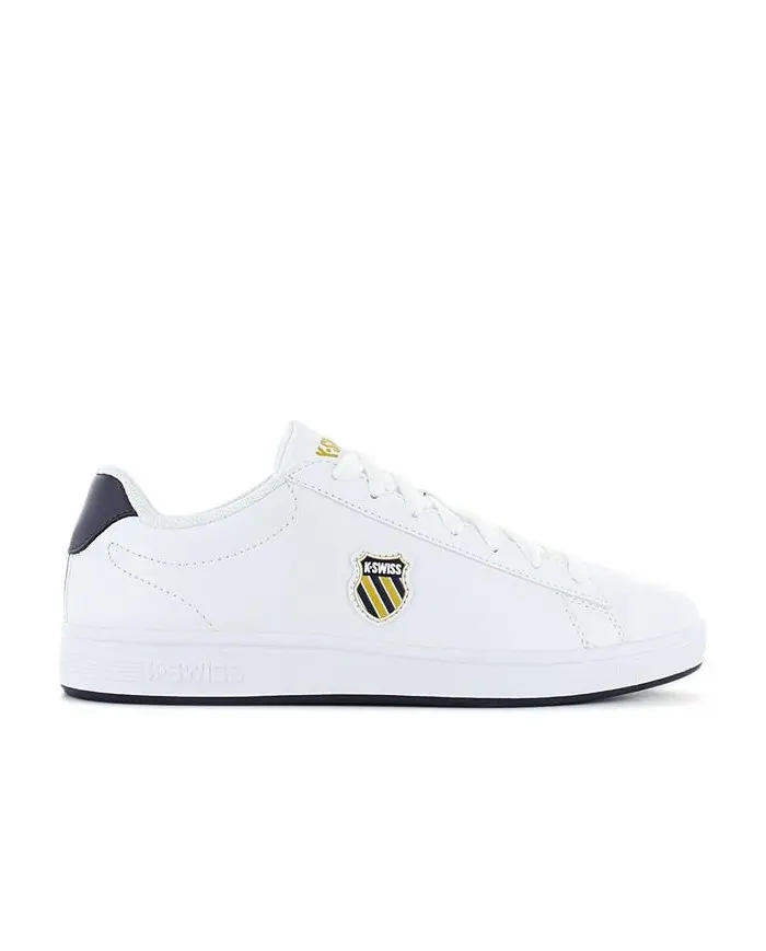 K-swiss Męskie Sneakersy Court Shield 06599-856-M Biały | Sklep Monotox