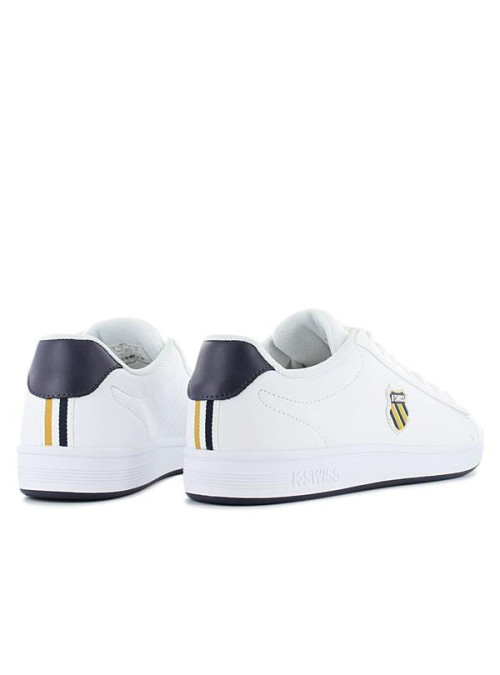K-swiss Męskie Sneakersy Court Shield 06599-856-M Biały | Sklep Monotox