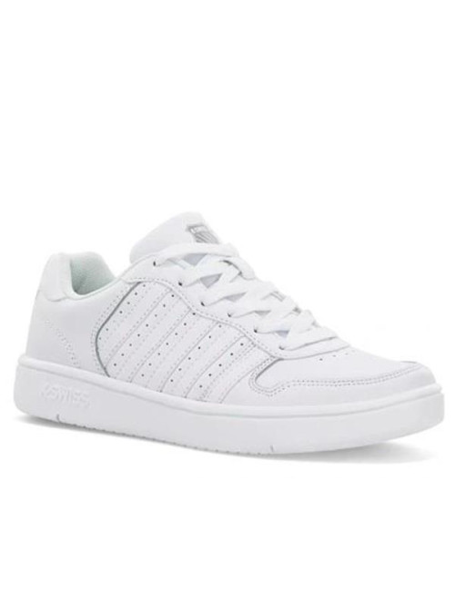 K-Swiss Męskie Sneakersy Court Palisades 06931-117-M White / Gray | Sklep Monotox