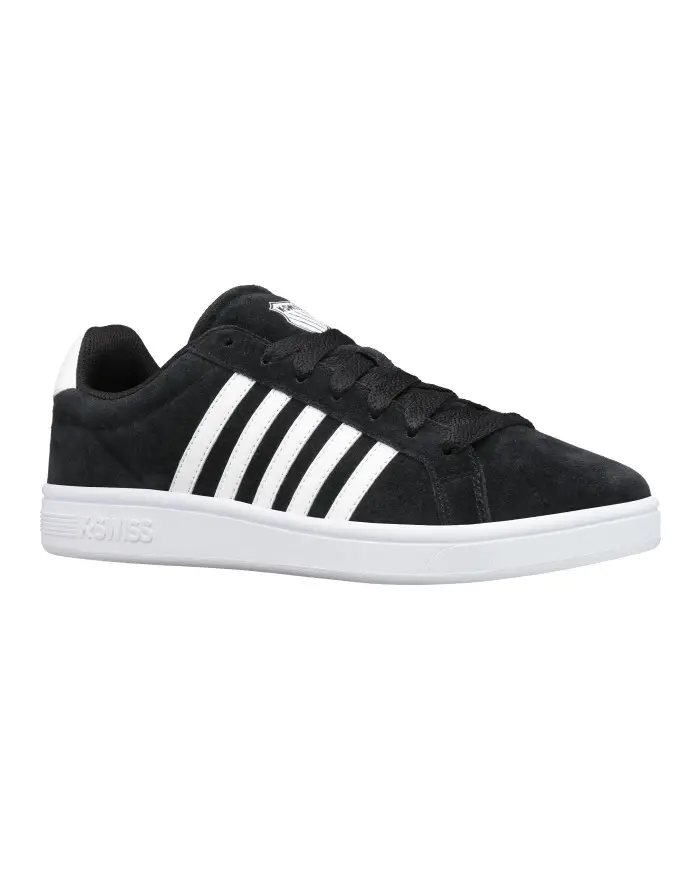 K-swiss Męskie Sneakersy Court Tiebreak Sde 07012-002-M Czarny | Sklep Monotox