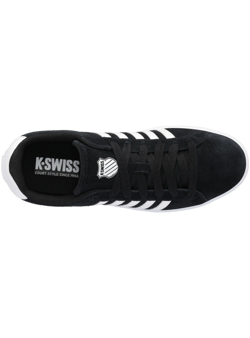 K-swiss Męskie Sneakersy Court Tiebreak Sde 07012-002-M Czarny | Sklep Monotox