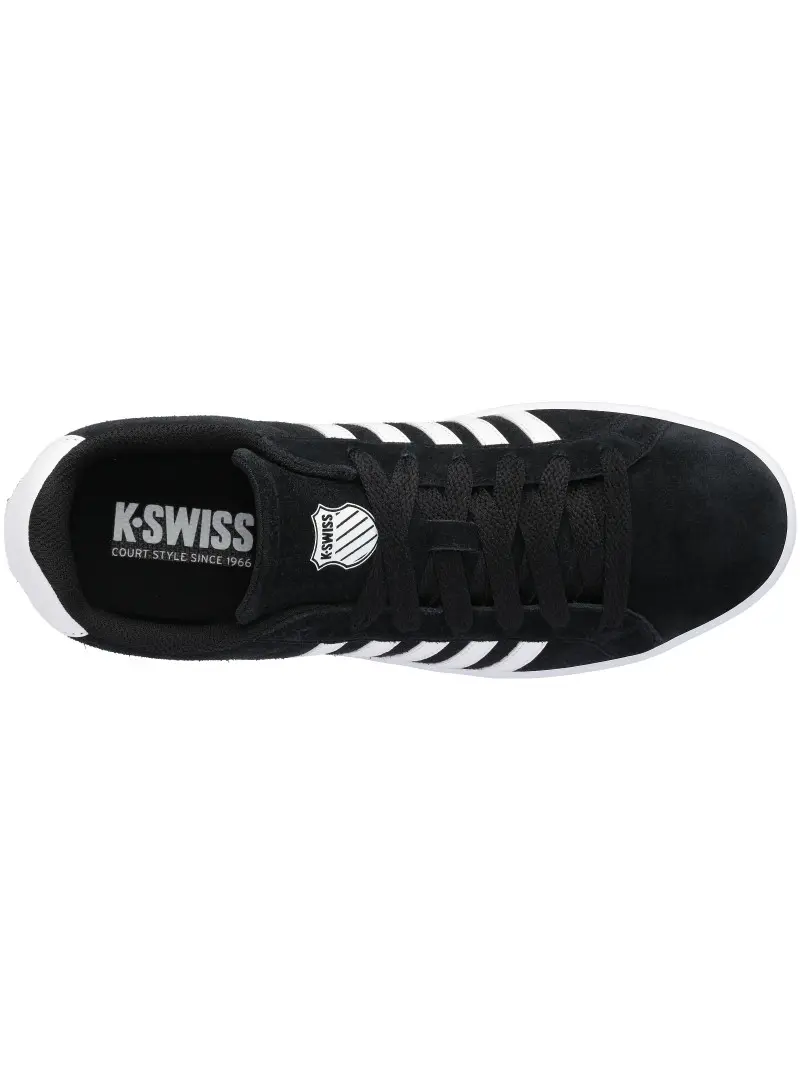 K-swiss Męskie Sneakersy Court Tiebreak Sde 07012-002-M Czarny | Sklep Monotox