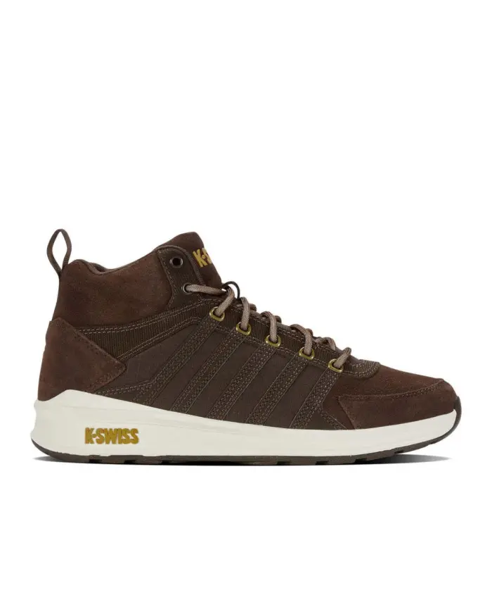 K-swiss Męskie Sneakersy Vista Trainer Mid WNT 07145-229-M Java / Amber Gold | Sklep Monotox