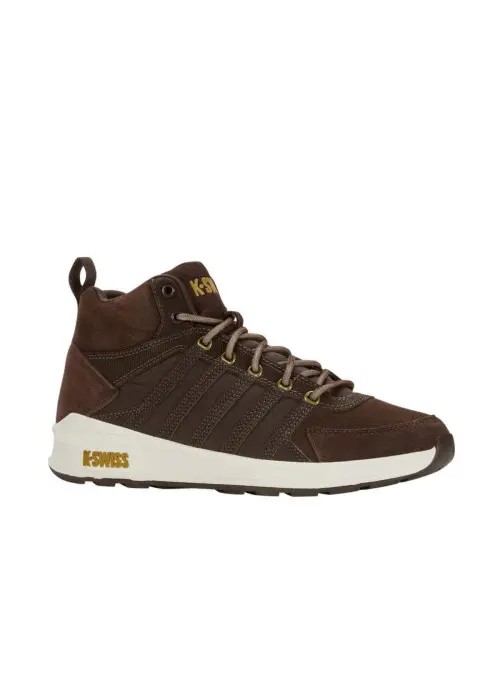 K-swiss Męskie Sneakersy Vista Trainer Mid WNT 07145-229-M Java / Amber Gold | Sklep Monotox