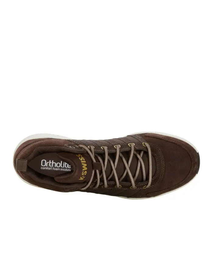 K-swiss Męskie Sneakersy Vista Trainer Mid WNT 07145-229-M Java / Amber Gold | Sklep Monotox