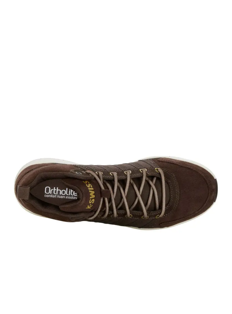 K-swiss Męskie Sneakersy Vista Trainer Mid WNT 07145-229-M Java / Amber Gold | Sklep Monotox