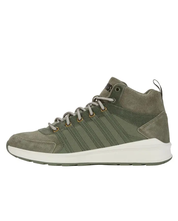 K-swiss Męskie Sneakersy Vista Trainer Mid WNT 07145-379-M Deep Lichen / Black | Sklep Monotox