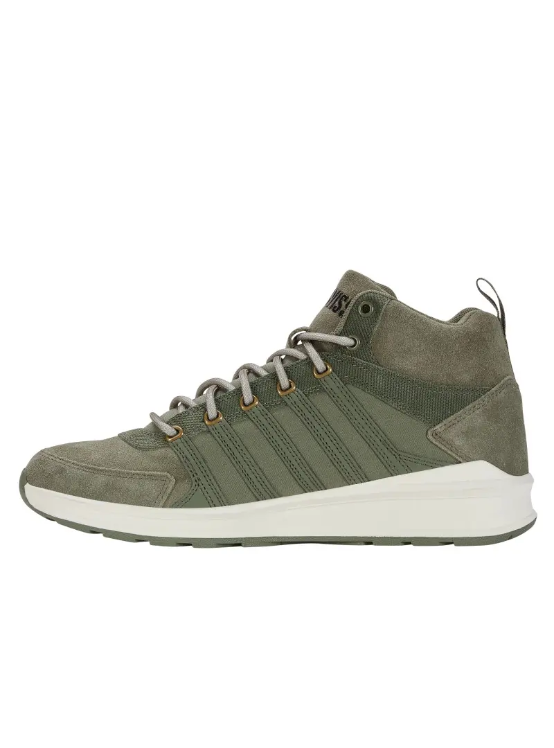 K-swiss Męskie Sneakersy Vista Trainer Mid WNT 07145-379-M Deep Lichen / Black | Sklep Monotox