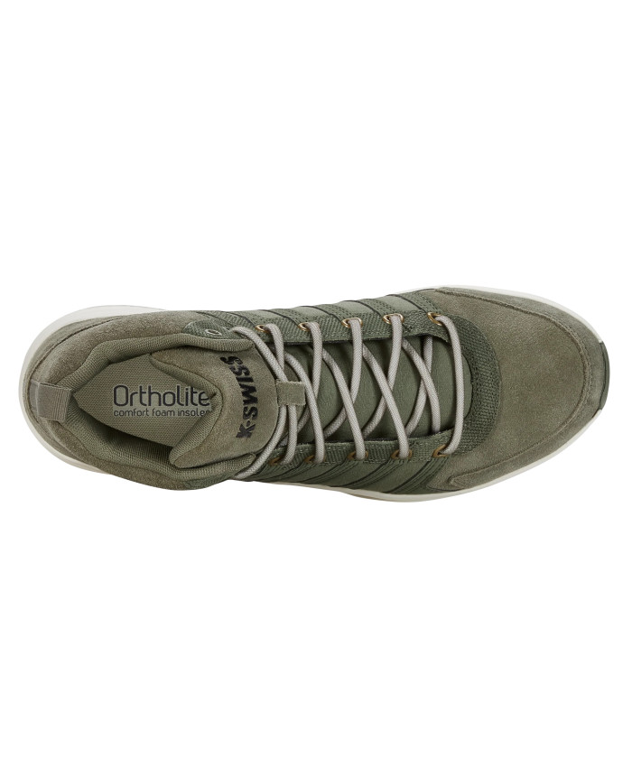 K-swiss Męskie Sneakersy Vista Trainer Mid WNT 07145-379-M Deep Lichen / Black | Sklep Monotox