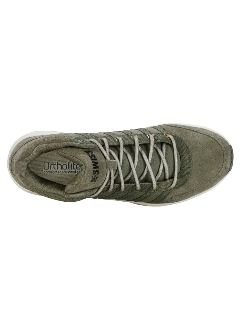 K-swiss Męskie Sneakersy Vista Trainer Mid WNT 07145-379-M Deep Lichen / Black | Sklep Monotox