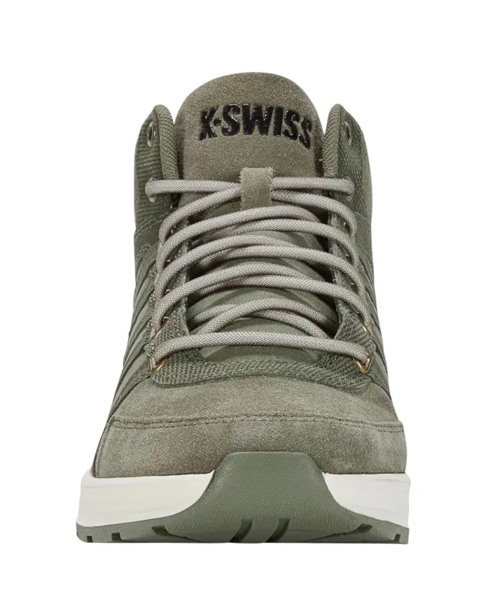 K-swiss Męskie Sneakersy Vista Trainer Mid WNT 07145-379-M Deep Lichen / Black | Sklep Monotox
