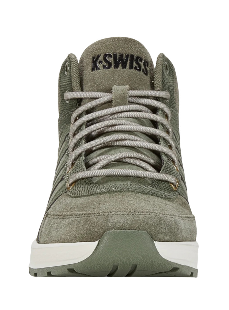K-swiss Męskie Sneakersy Vista Trainer Mid WNT 07145-379-M Deep Lichen / Black | Sklep Monotox