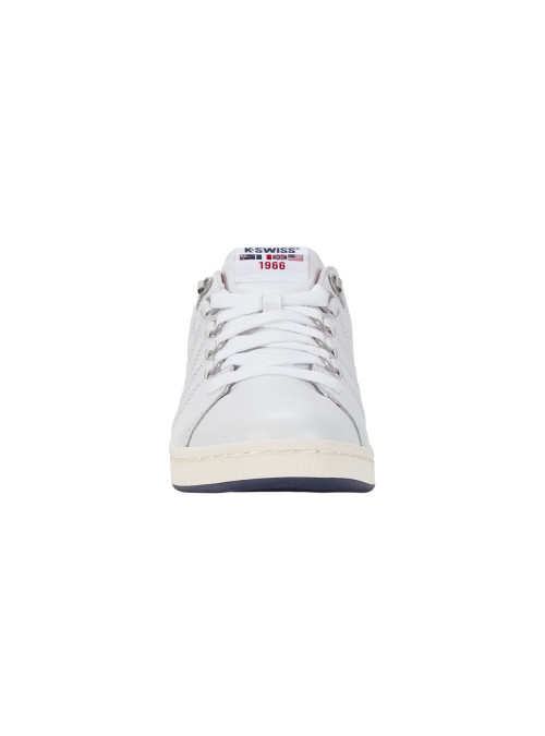K-swiss Męskie Sneakersy Lozan II 07943-178-M White / Peacoat / Tibetan red | Sklep Monotox