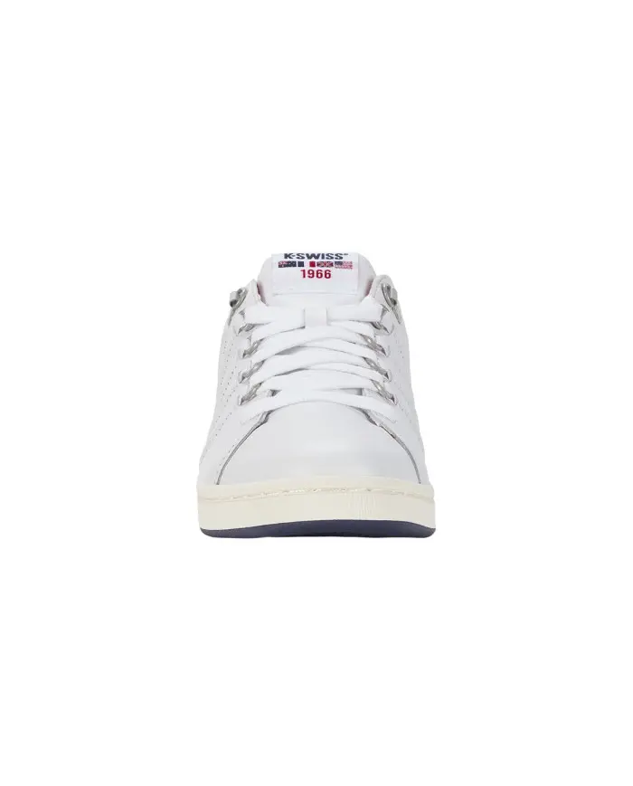 K-swiss Męskie Sneakersy Lozan II 07943-178-M White / Peacoat / Tibetan red | Sklep Monotox