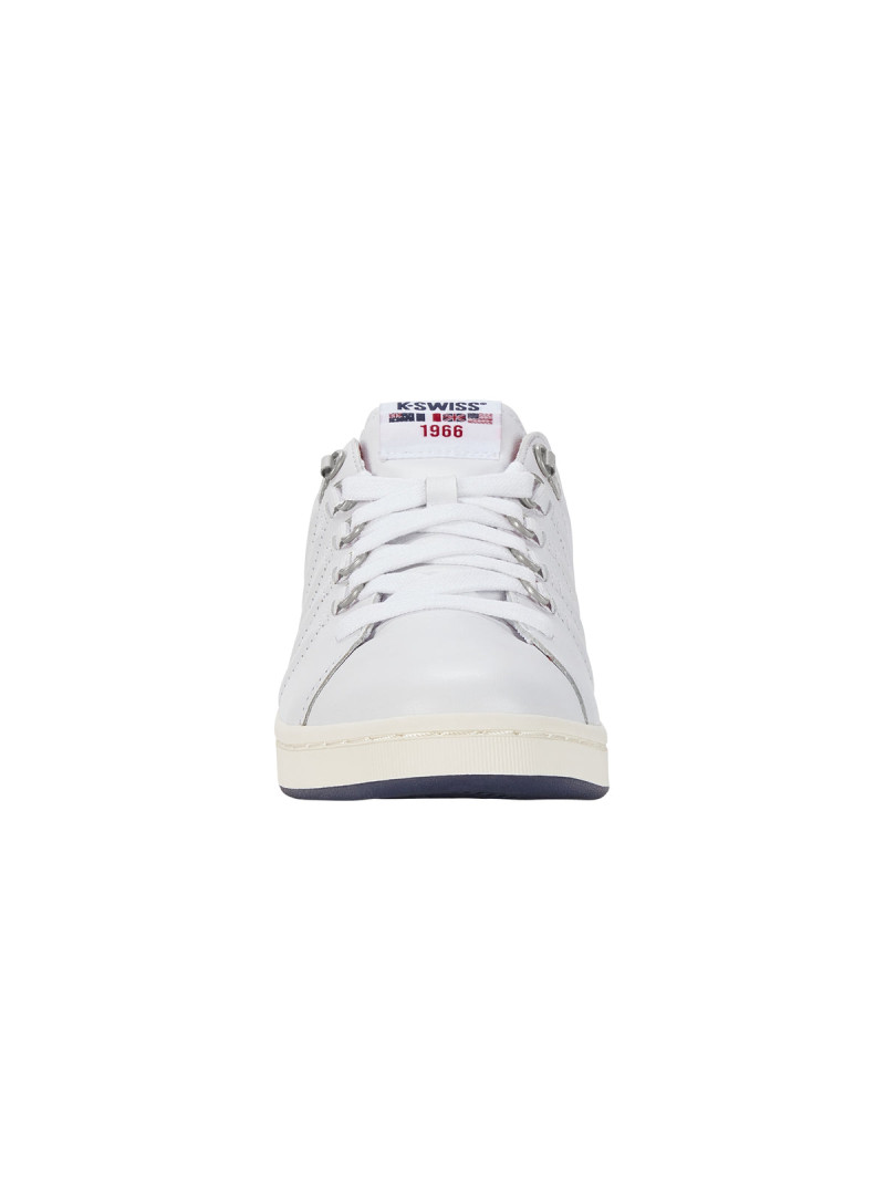 K-swiss Męskie Sneakersy Lozan II 07943-178-M White / Peacoat / Tibetan red | Sklep Monotox