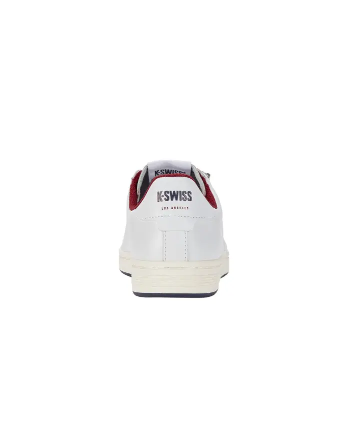 K-swiss Męskie Sneakersy Lozan II 07943-178-M White / Peacoat / Tibetan red | Sklep Monotox