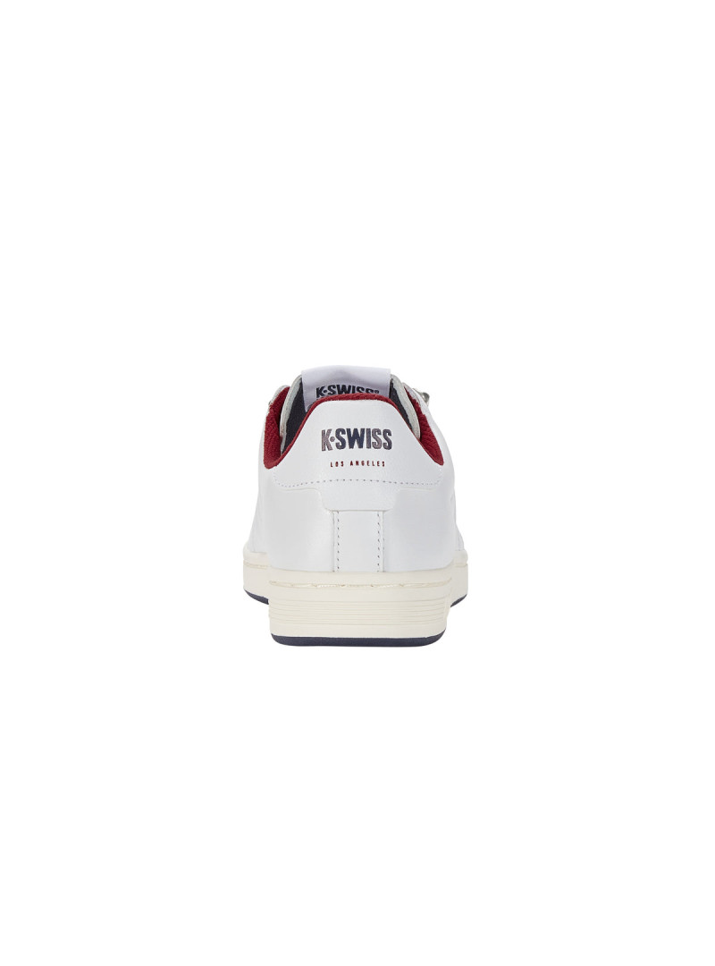 K-swiss Męskie Sneakersy Lozan II 07943-178-M White / Peacoat / Tibetan red | Sklep Monotox