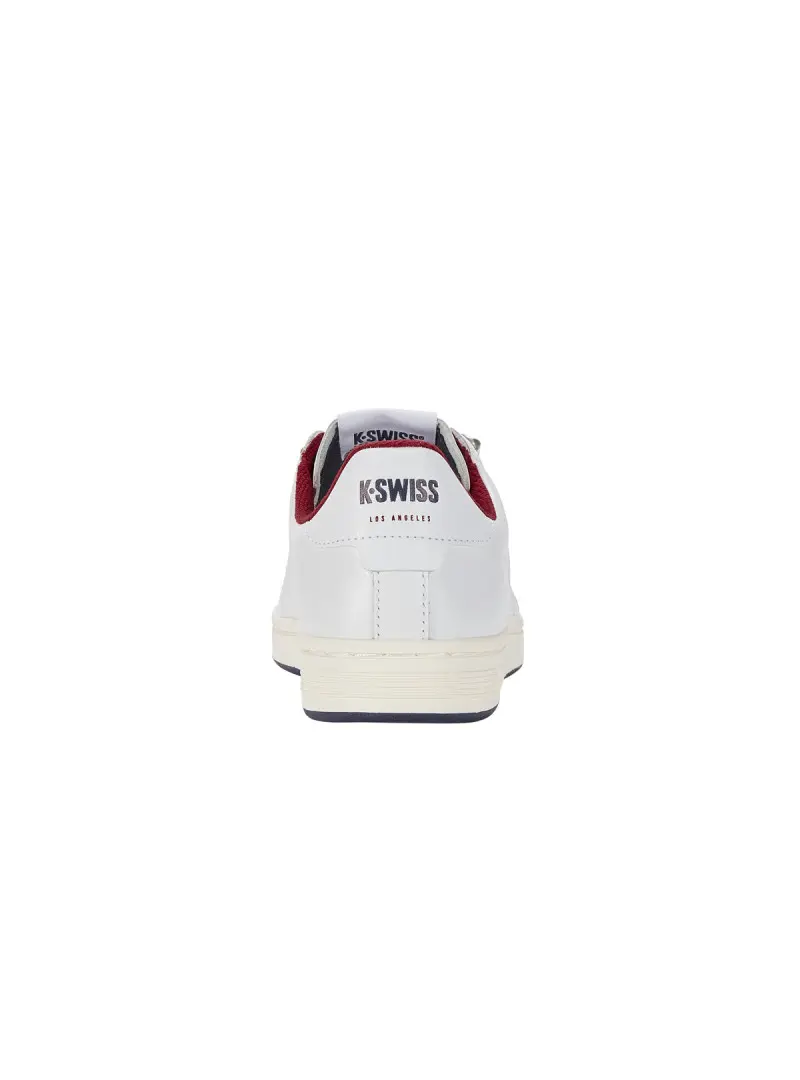 K-swiss Męskie Sneakersy Lozan II 07943-178-M White / Peacoat / Tibetan red | Sklep Monotox