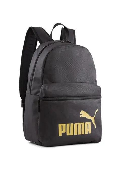 Puma Plecak Phase Backpack 07994303 Black / Gold | Sklep Monotox