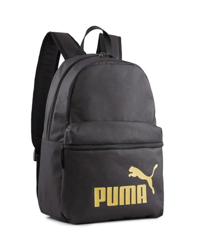 Puma Plecak Phase Backpack 07994303 Black / Gold | Sklep Monotox