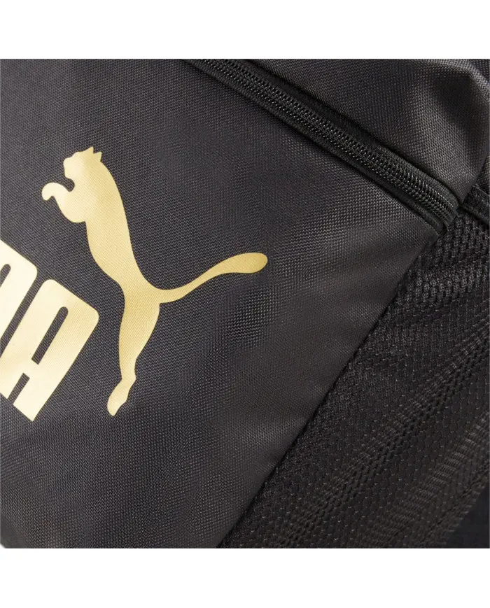 Puma Plecak Phase Backpack 07994303 Black / Gold | Sklep Monotox