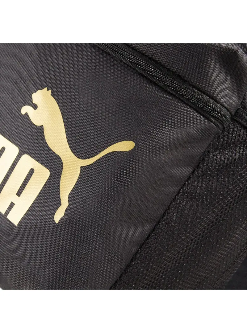 Puma Plecak Phase Backpack 07994303 Black / Gold | Sklep Monotox