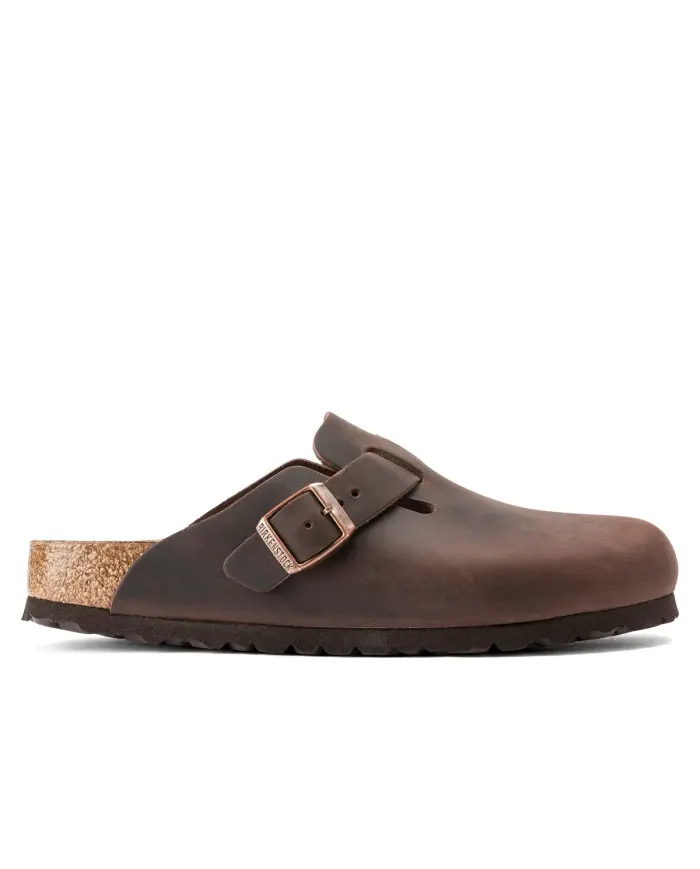 Birkenstock Damskie Klapki Boston Leather 0860133 Habana | Sklep Monotox