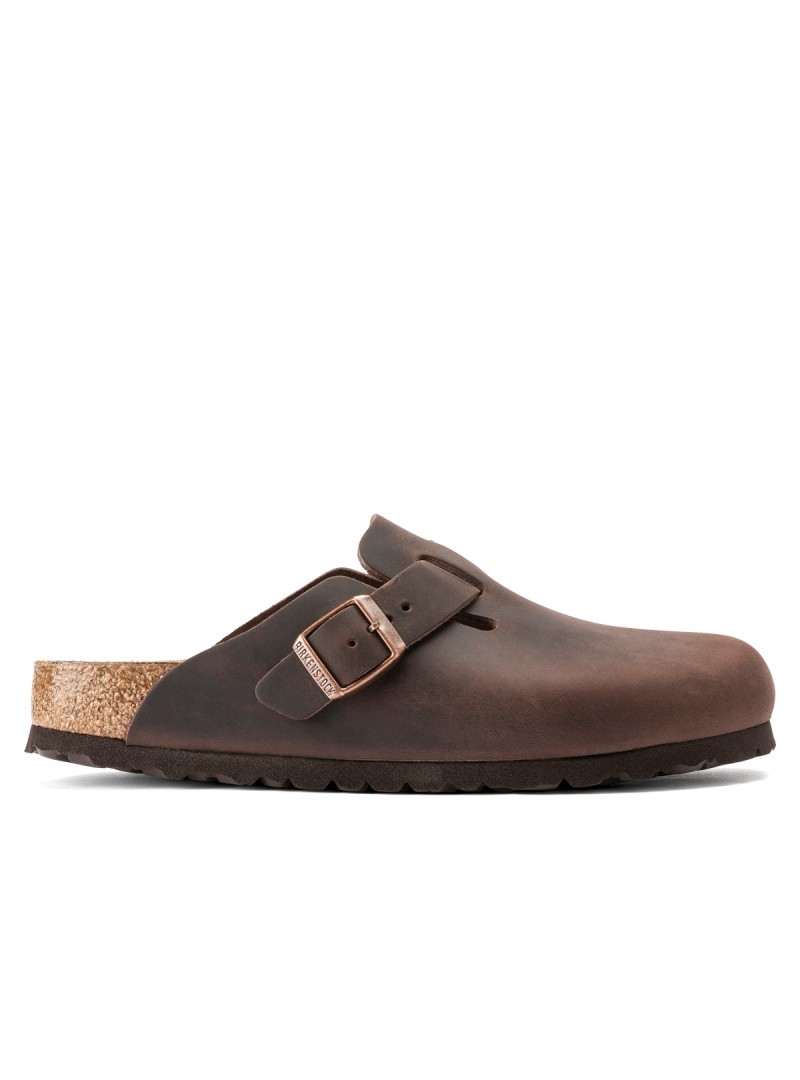Birkenstock Damskie Klapki Boston Leather 0860133 Habana | Sklep Monotox