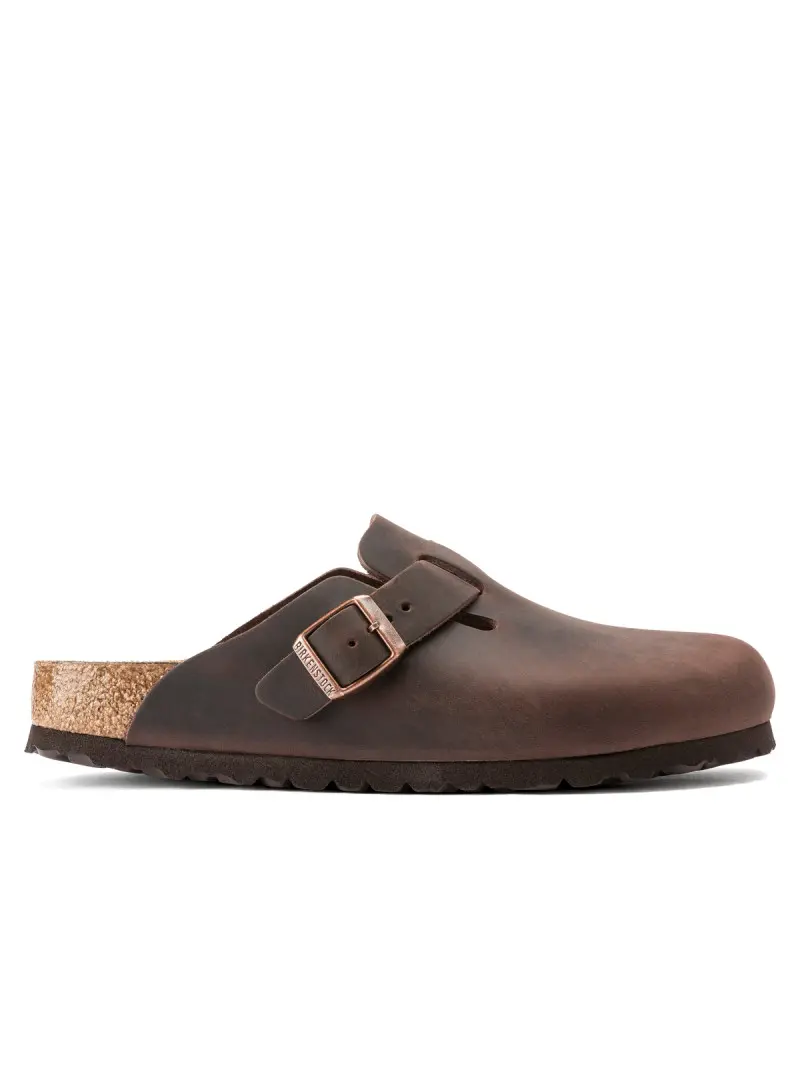 Birkenstock Damskie Klapki Boston Leather 0860133 Habana | Sklep Monotox