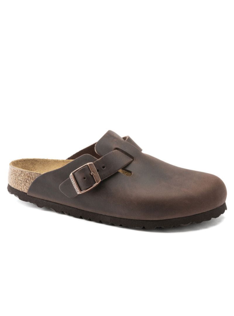 Birkenstock Damskie Klapki Boston Leather 0860133 Habana | Sklep Monotox