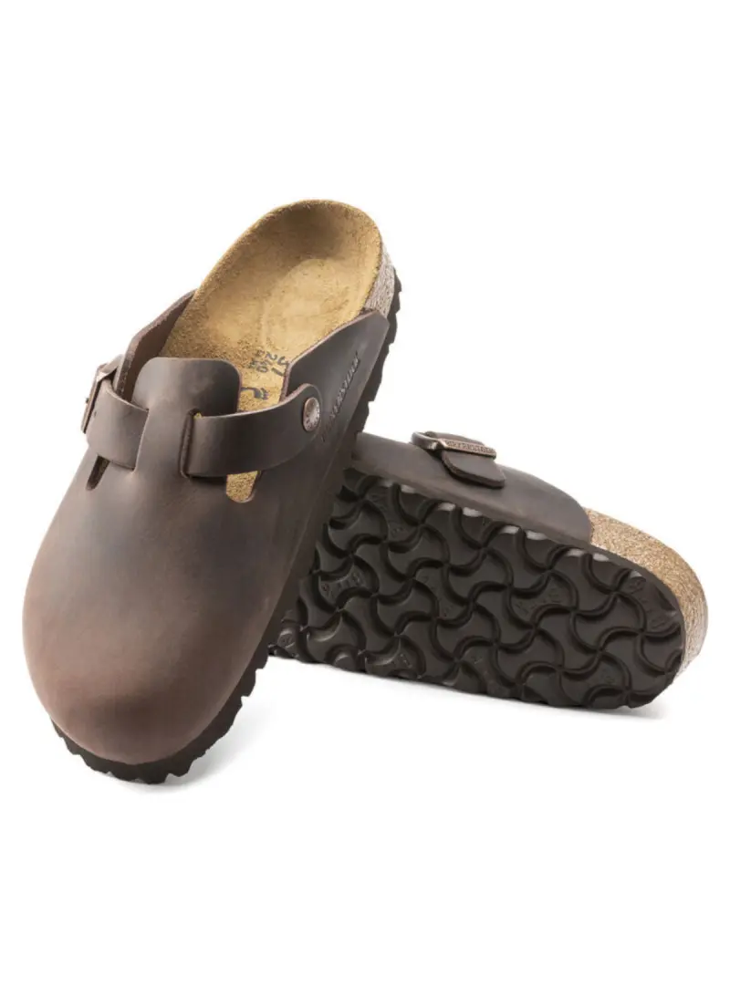 Birkenstock Damskie Klapki Boston Leather 0860133 Habana | Sklep Monotox