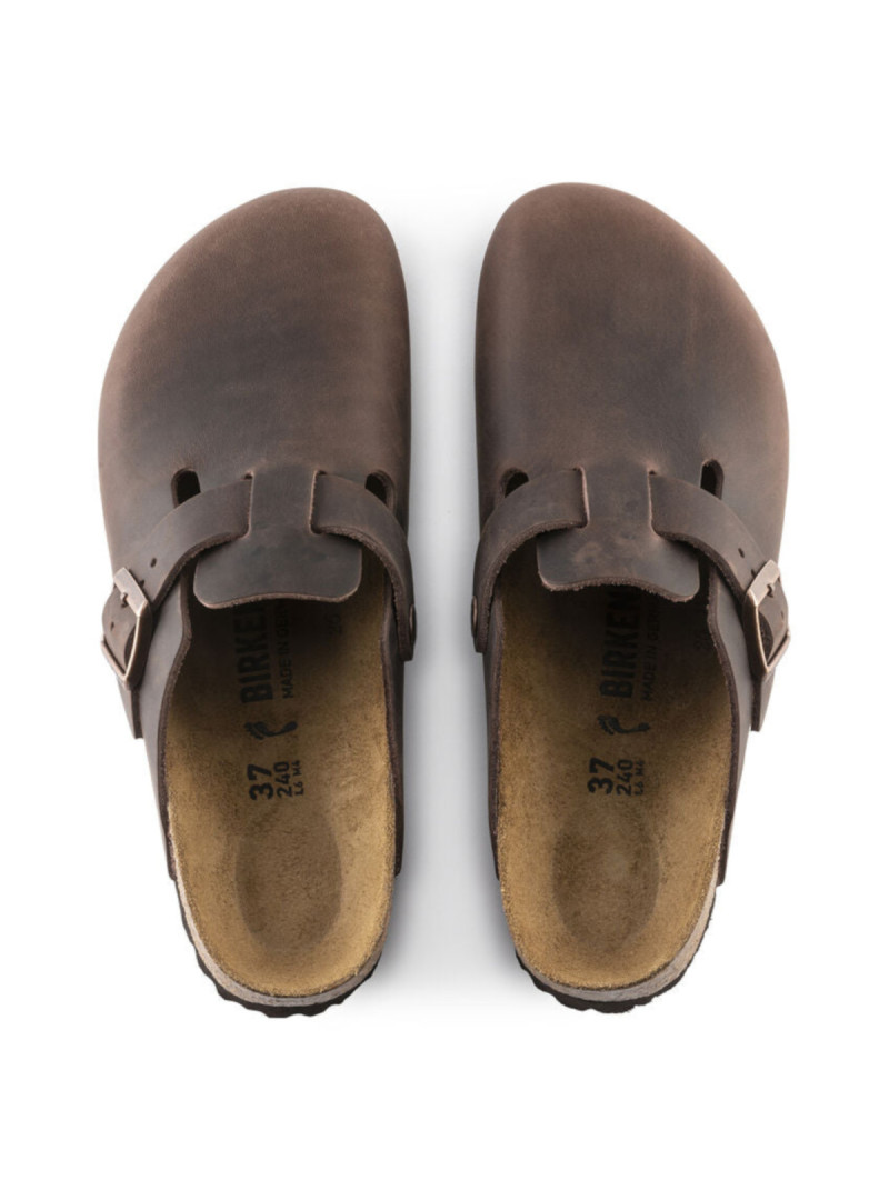 Birkenstock Damskie Klapki Boston Leather 0860133 Habana | Sklep Monotox