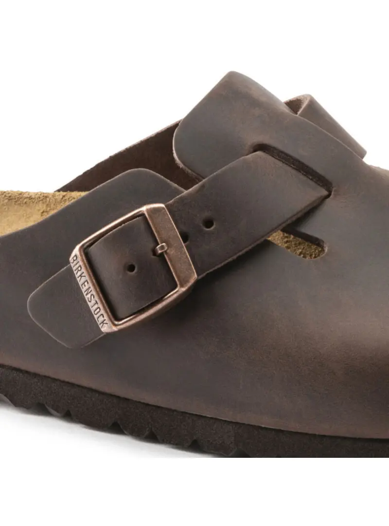Birkenstock Damskie Klapki Boston Leather 0860133 Habana | Sklep Monotox