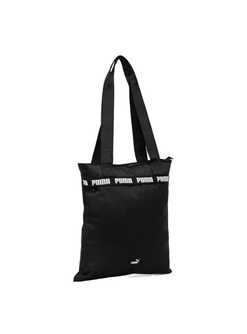 Puma Torba miejska Puma Phase Tape Tote 09173201 Czarny | Sklep Monotox