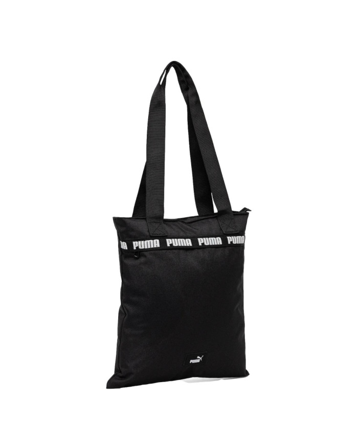 Puma Torba miejska Puma Phase Tape Tote 09173201 Czarny | Sklep Monotox