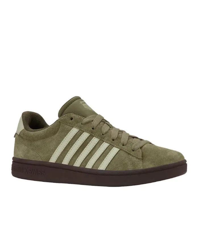 K-swiss Męskie Sneakersy Court Tiebrk Ii Sde 09492-367-M Zielony | Sklep Monotox