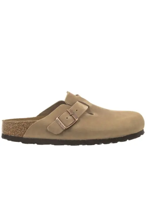 Birkenstock Damskie Klapki Boston Leoi Narrow 0960813 Brązowy | Sklep Monotox
