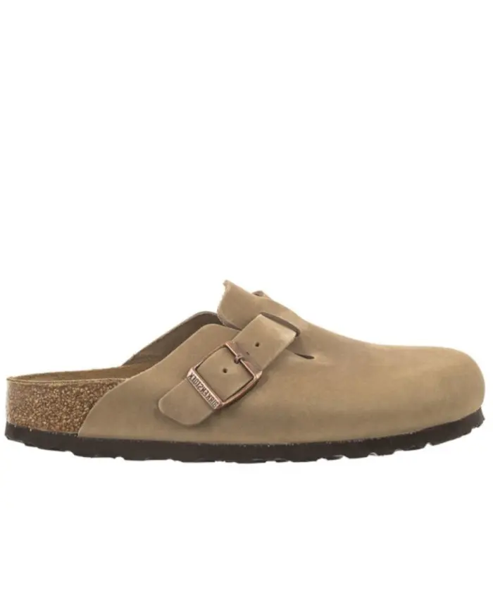 Birkenstock Damskie Klapki Boston Leoi Narrow 0960813 Brązowy | Sklep Monotox