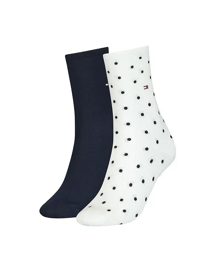 Tommy Hilfiger Damskie Skarpety Th Women Sock Dot 2p 100001493002 Granatowy | Sklep Monotox